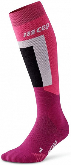 Носки женские CEP C214W Pink/Purple - Фото 3 большая