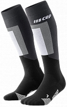 Носки мужские CEP C214M Thermo Skiing Tall V3 Black/Grey