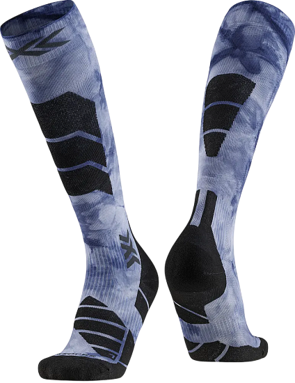 Носки X-Socks Ski Expert Wild Otc Tiedye X Black/Marine - Фото 1 большая
