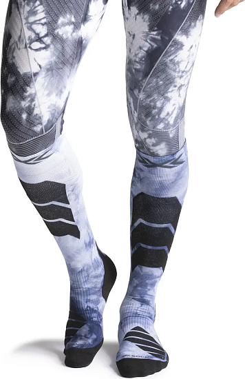 Носки X-Socks Ski Expert Wild Otc Tiedye X Black/Marine - Фото 2 большая