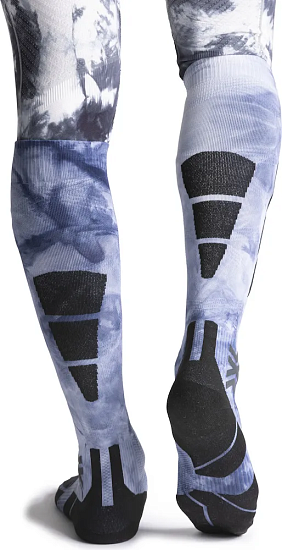 Носки X-Socks Ski Expert Wild Otc Tiedye X Black/Marine - Фото 4 большая