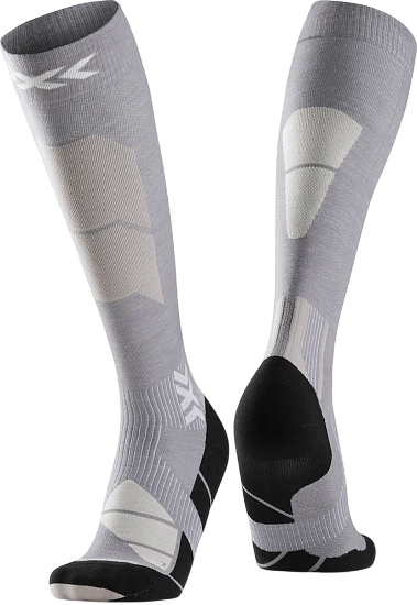 Носки X-Socks Ski Perform Merino Otc Seal Grey/Light Sand - Фото 1 большая