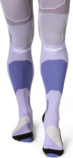 Носки X-Socks Ski Discover Merino Otc Muted Lavander/Light Sand - Фото 2 большая
