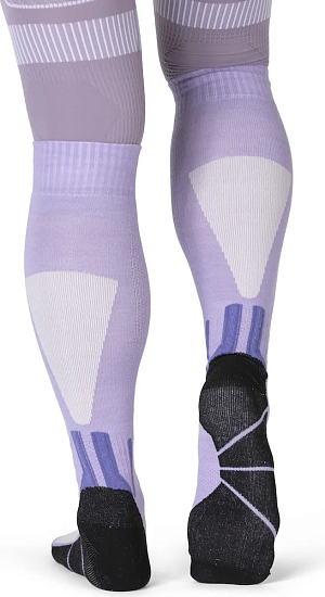 Носки X-Socks Ski Discover Merino Otc Muted Lavander/Light Sand - Фото 4 большая
