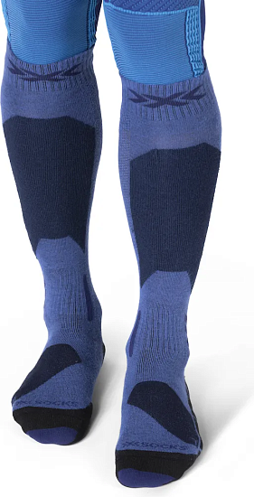 Носки X-Socks Ski Discover Otc Blue Blossom/Marine - Фото 2 большая