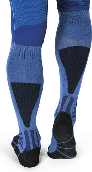 Носки X-Socks Ski Discover Otc Blue Blossom/Marine - Фото 4 большая