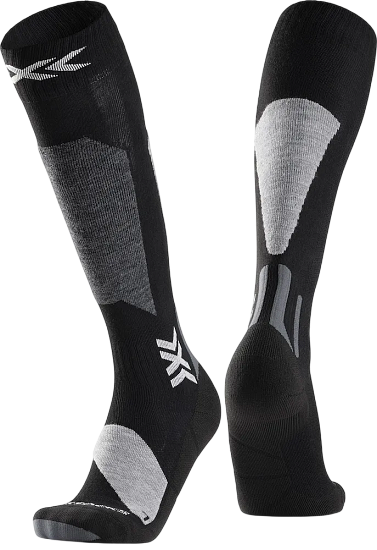 Носки X-Socks Ski Discover Otc X Black/Light Grey - Фото 1 большая