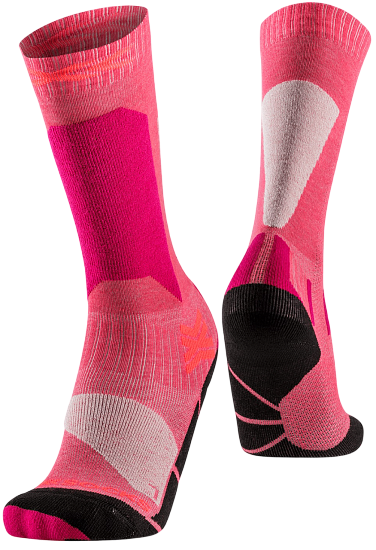 Носки детские X-Socks Ski Discover Otc Pink - Фото 1 большая