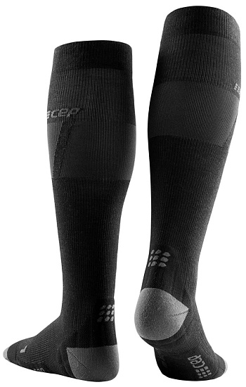 Компрессионные гольфы мужские CEP C230M для катания на лыжах Grey/Dark Grey - Фото 2 большая