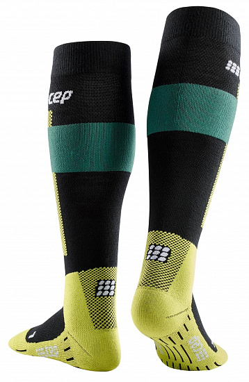 Носки мужские CEP C242M Green - Фото 2 большая