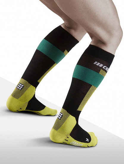 Носки мужские CEP C242M Green - Фото 4 большая