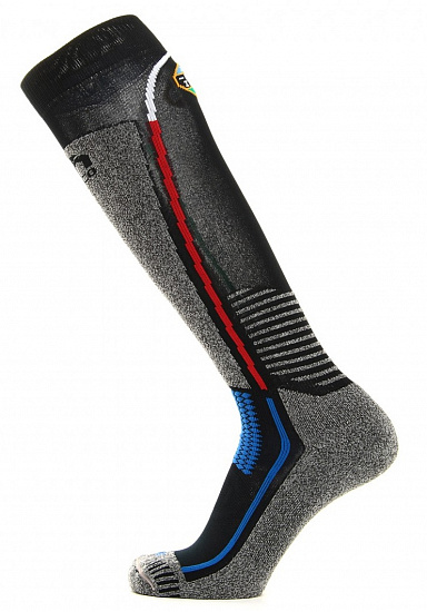 Носки мужские Mico Official Ita Ski Nero - Фото 1 большая