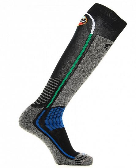 Носки мужские Mico Official Ita Ski Nero - Фото 2 большая