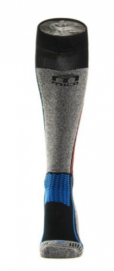 Носки мужские Mico Official Ita Ski Nero - Фото 5 большая
