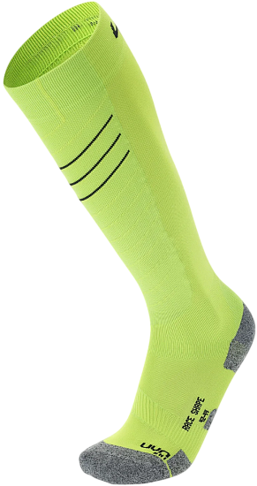 Носки мужские UYN Ski Race Shape Lime - Фото 1 большая