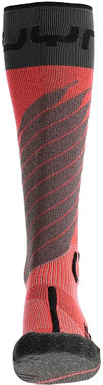 Носки женские UYN Ski One Merino Pink/Black - Фото 2 большая