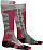 Носки женские X-Socks Ski Rider 4.0 Stone Grey Melange/Pink - Фото 1 малая
