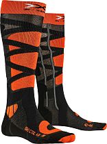 Носки X-socks Ski Control Anthracite Melange/X-Orange