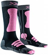 Носки детские X-Socks Ski 4.0 Anthracite Melange/Magnolia