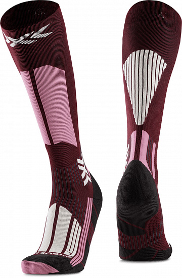 Носки женские X-Socks Ski Touring Perform Otc Deep Purple/Light Sand - Фото 1 большая