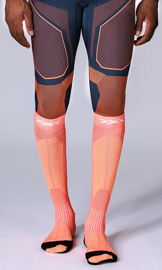 Носки X-Socks Ski Touring Perform Otc Blazing Orange/Orange - Фото 3 большая