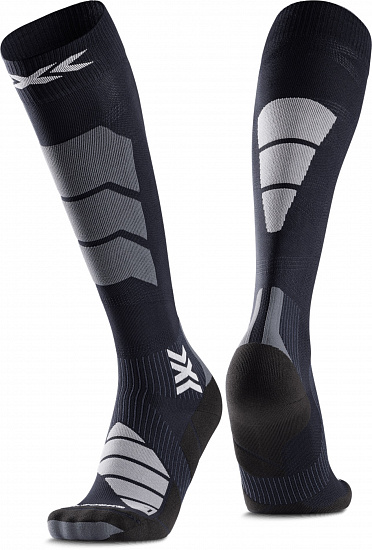 Носки X-Socks Ski Expert Otc X Black/Light Grey - Фото 1 большая