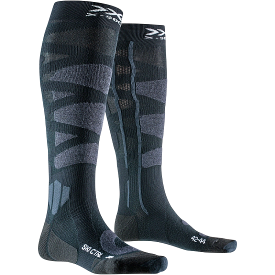 Носки X-Socks Ski Control 4.0 Black Night/Charcoal - Фото 1 большая