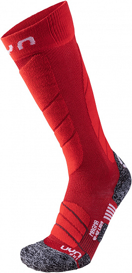 Носки женские UYN Ski Magma Dark Red/Red - Фото 1 большая