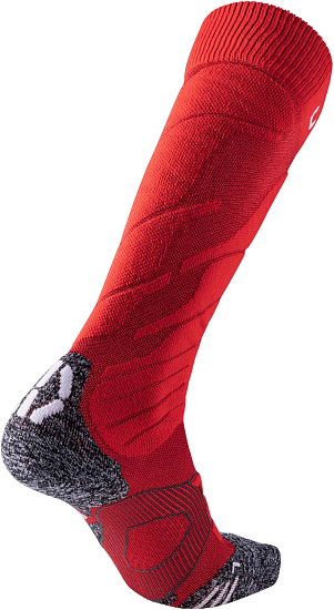 Носки женские UYN Ski Magma Dark Red/Red - Фото 2 большая