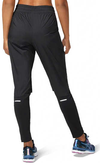 Брюки женские ASICS Race Performance Black - Фото 2 большая