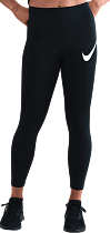 Тайтсы женские Nike Dri-FIT Tempo Hr 7/8 Black/Reflective Silver/White