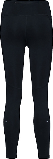 Тайтсы женские Nike Dri-FIT Tempo Hr 7/8 Black/Reflective Silver/White - Фото 7 большая