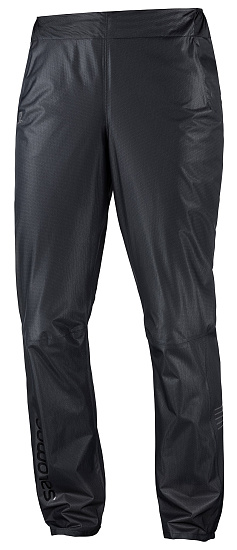 Брюки женские Salomon Lightning Race WP Black - Фото 1 большая