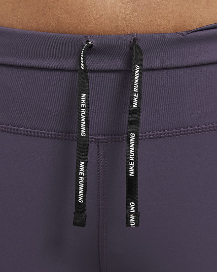 Тайтсы женские Nike Epic Luxe Dark Raisin - Фото 3 большая