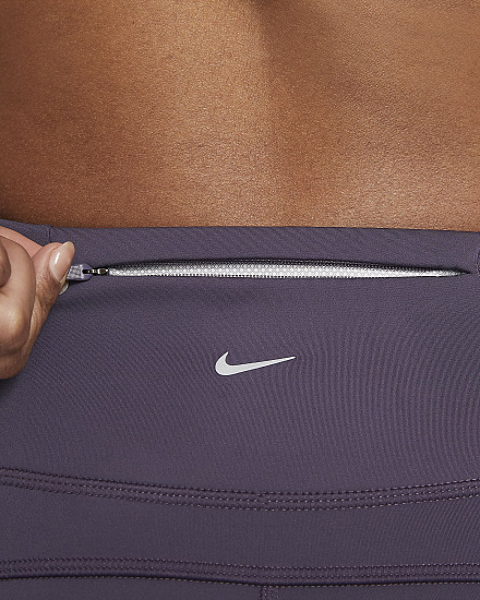 Тайтсы женские Nike Epic Luxe Dark Raisin - Фото 5 большая