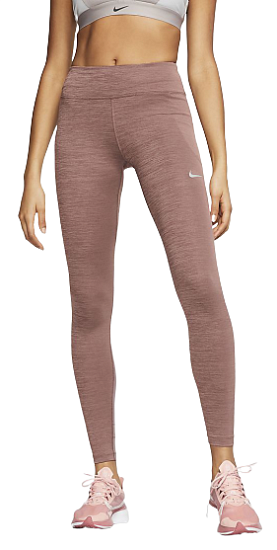 Тайтсы женские Nike Fast Mr Dark Pony/Smokey Mauve/Reflective Silv - Фото 1 большая