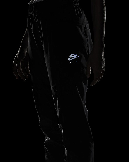 Брюки женские Nike Air Black/Reflective Silv - Фото 7 большая