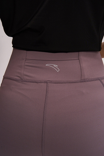 Тайтсы женские Anta 862615303 Porcelain Purple - Фото 7 большая