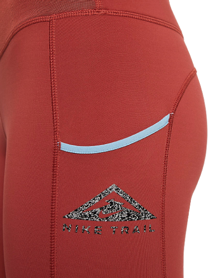Тайтсы женские Nike Epic Luxe Trail Red - Фото 3 большая