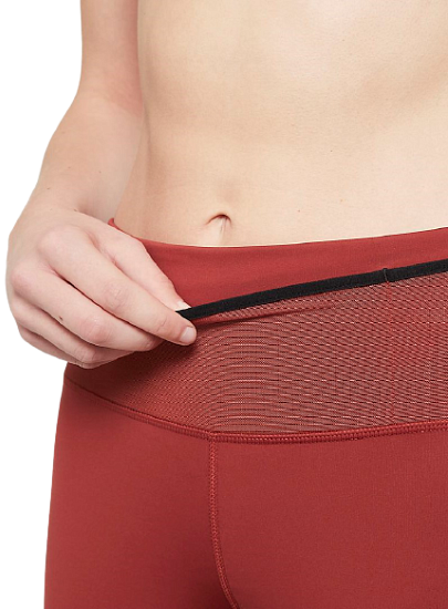 Тайтсы женские Nike Epic Luxe Trail Red - Фото 5 большая