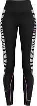 Тайтсы женские Crazy Idea Cute Light Black/Zebra