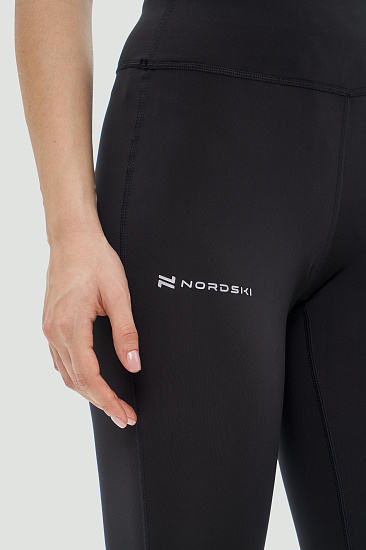 Тайтсы женские Nordski Warm 2.0 Black - Фото 9 большая