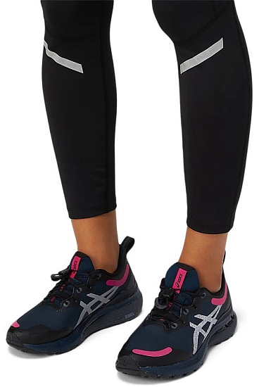 Тайтсы женские ASICS Lite-Show Black - Фото 3 большая