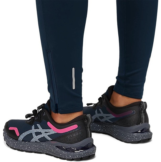 Тайтсы женские ASICS Lite-Show Winter French Blue - Фото 6 большая