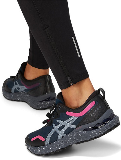 Тайтсы женские ASICS Lite-Show Winter Black - Фото 6 большая
