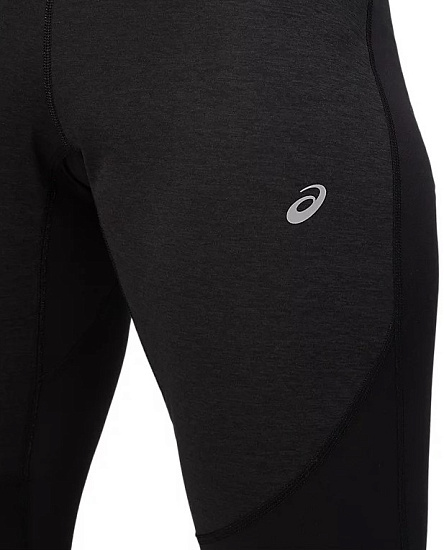 Тайтсы женские ASICS Lite-Show Winter Black - Фото 7 большая