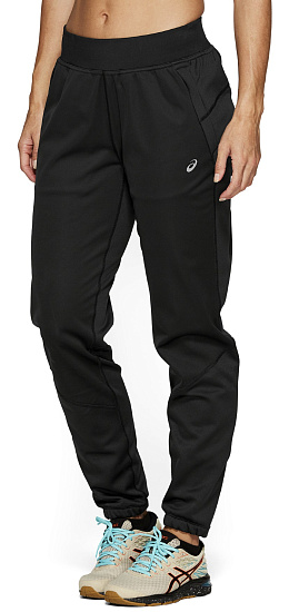 Брюки женские ASICS Winter Accelerate Performance Black - Фото 4 большая