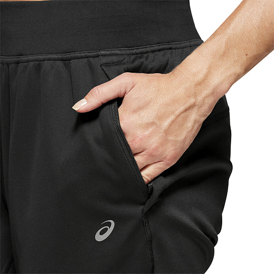 Брюки женские ASICS Winter Accelerate Performance Black - Фото 6 большая