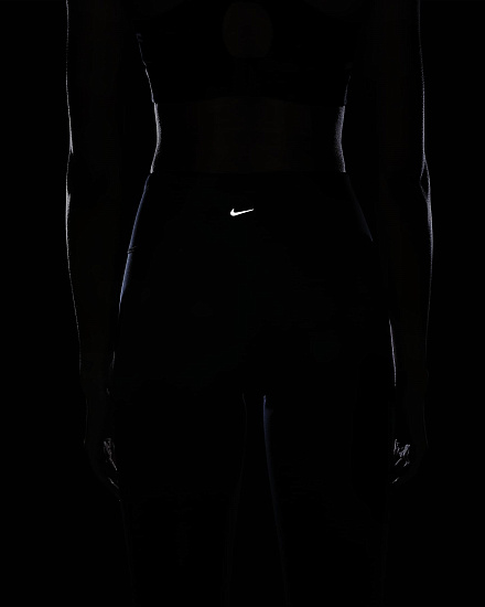 Тайтсы женские Nike Epic Luxe Cool 7/8 Black - Фото 9 большая