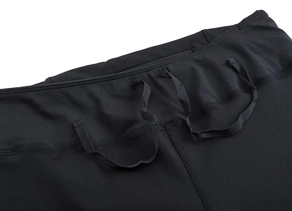 Тайтсы женские Anta Running Black - Фото 3 большая